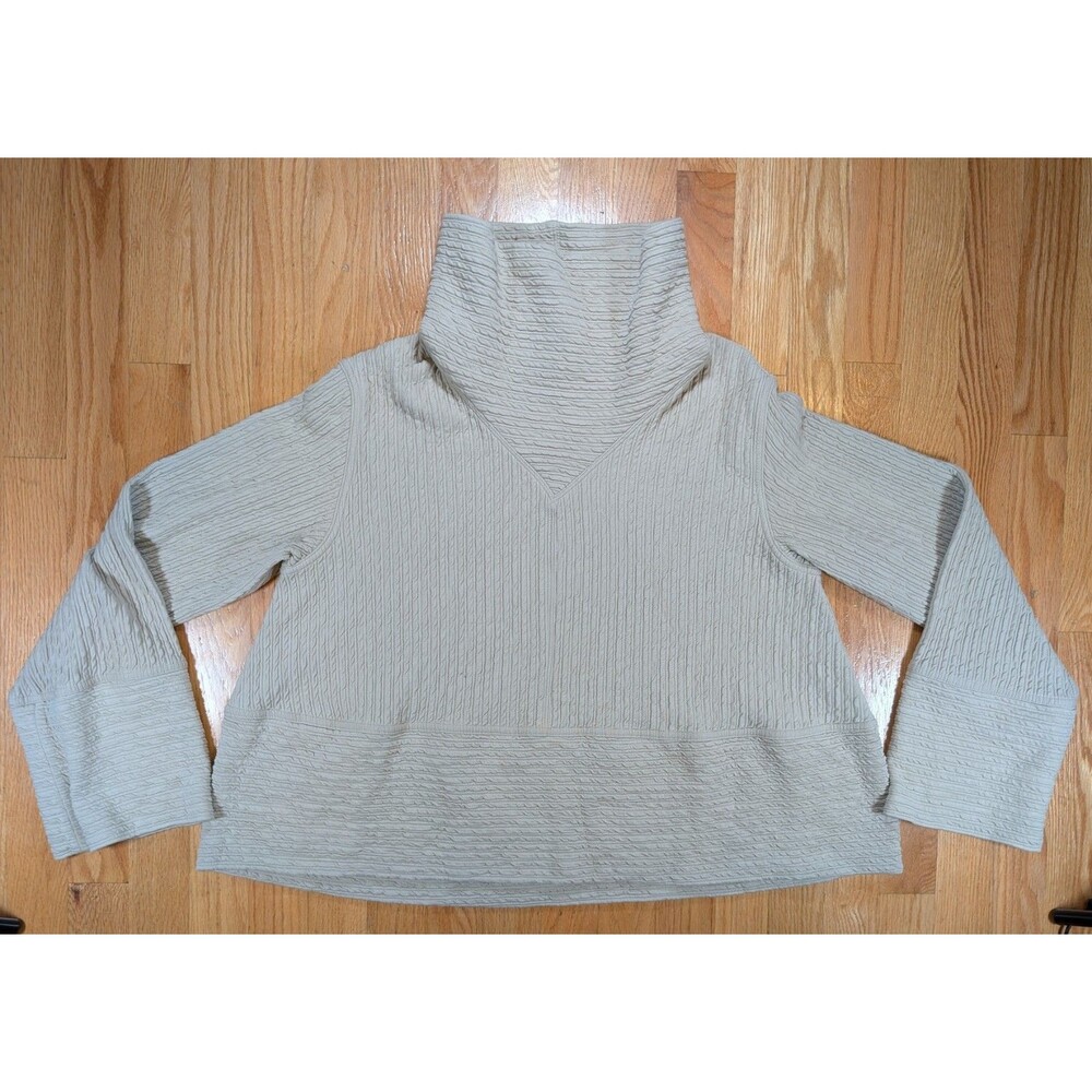 Lululemon Retreat Yourself Pullover Sweater Sweatshirt Turtleneck Trench L/XL